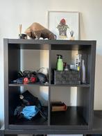 Kallax kast zwart, Ophalen, Zo goed als nieuw