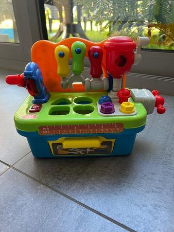 Ecotoys werkbank met gereedschap beschikbaar voor biedingen