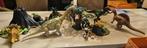 Groot lot playmobil dinosaurussen met uitbarstende vulkaan, Enlèvement, Utilisé, Autres types