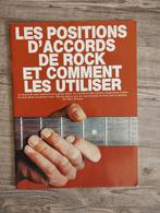 Les positions d'accords de rock et comment les utiliser, Muziek en Instrumenten, Bladmuziek, Ophalen, Gitaar, Les of Cursus, Zo goed als nieuw