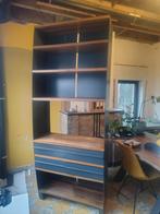 Kast design metaal hout, Huis en Inrichting, Ophalen