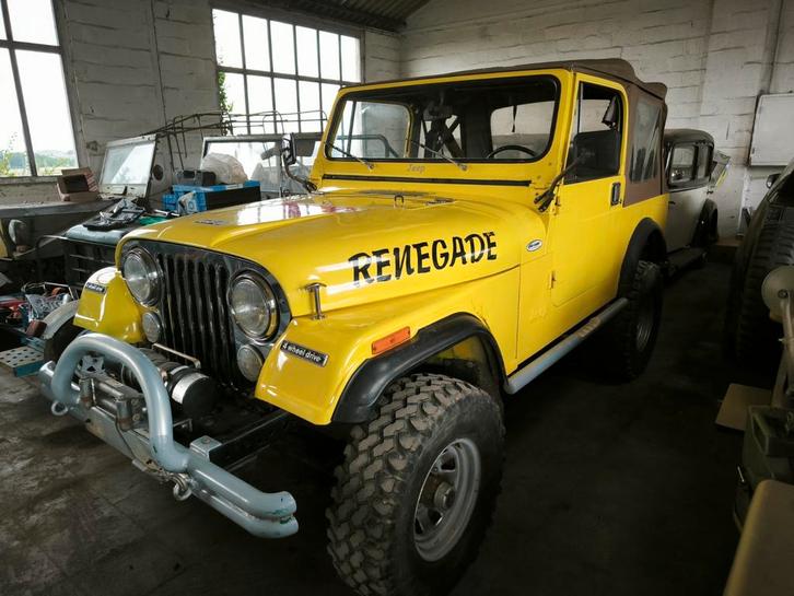 Jeep wrangler cj7, Auto's, Jeep, Particulier, Wrangler, Benzine, Zwart, Zwart, Ophalen