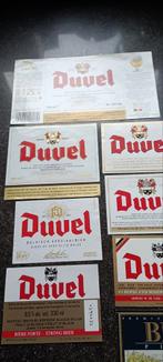 Bieretiketten Duvel Moortgat Breendonk, Motoren, Ophalen of Verzenden