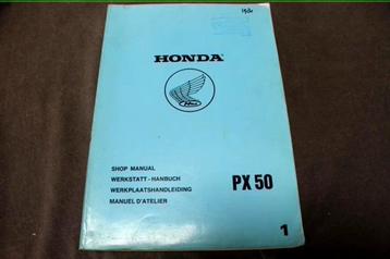 Honda px 50 handleiding manual vraagbaak op bestelling. beschikbaar voor biedingen