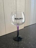 Bulldog gin glas met paars-zwarte voet, Verzamelen, Ophalen, Zo goed als nieuw, Overige typen