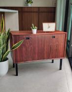 Prachtig Scandinavisch Design audiomeubel, Huis en Inrichting, Ophalen of Verzenden, Zo goed als nieuw, Overige houtsoorten, Met klep(pen)