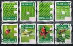 Postzegels uit Polen - K 3718 - geometrie en insecten, Verzenden, Polen, Gestempeld