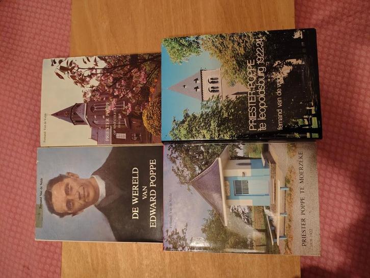 4-delige serie boeken over Edward Poppe, Boeken, Politiek en Maatschappij, Gelezen, Ophalen of Verzenden