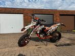 Ktm exc 450 A2 supermoto, Motoren, 450 cc, LED Verlichting, Particulier, Minimaal motorrijbewijs A2