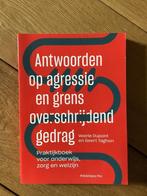 Antwoorden op agressie en grensoverschrijdend gedrag, Boeken, Psychologie, Ophalen of Verzenden, Zo goed als nieuw, Pelckmans
