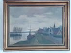 Schilderij Vlassenbroek, Antiek en Kunst, Ophalen