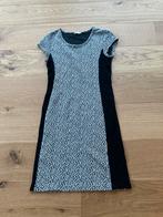 Robe de grossesse noire et blanche Premaman, Comme neuf, Noir, Taille 34 (XS) ou plus petite, Robe