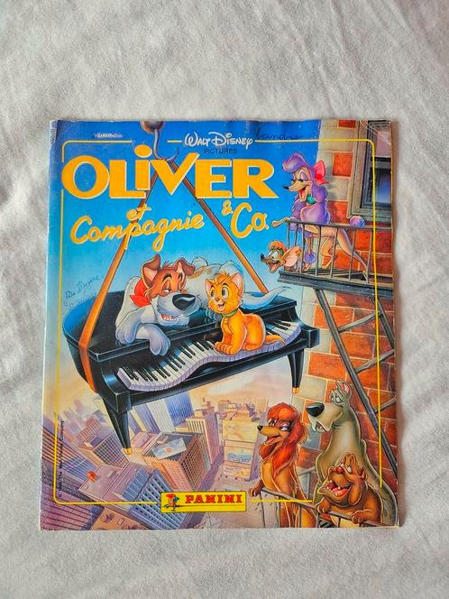 Album Panini Oliver & Company (Disney - 1989), Boeken, Strips | Comics, Zo goed als nieuw, Ophalen of Verzenden