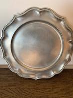 Vintage tinnen bord Les etains des Potstainiers hutois, Ophalen