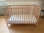 Babybedje ikea singlar 60x120 met matras, Ophalen, Zo goed als nieuw