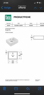 Gootsteen, Doe-het-zelf en Bouw, Sanitair, Ophalen, Zo goed als nieuw, Steen, Wastafel