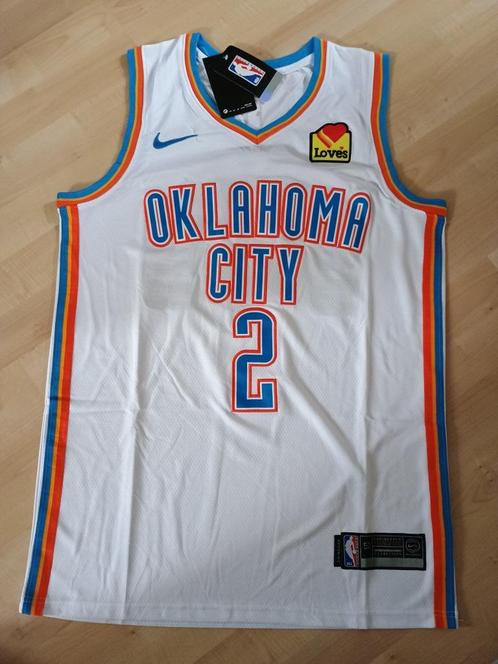 OKC Thunder Jersey Gilgeous-Alexander maat: XL, Sport en Fitness, Basketbal, Nieuw, Kleding, Verzenden