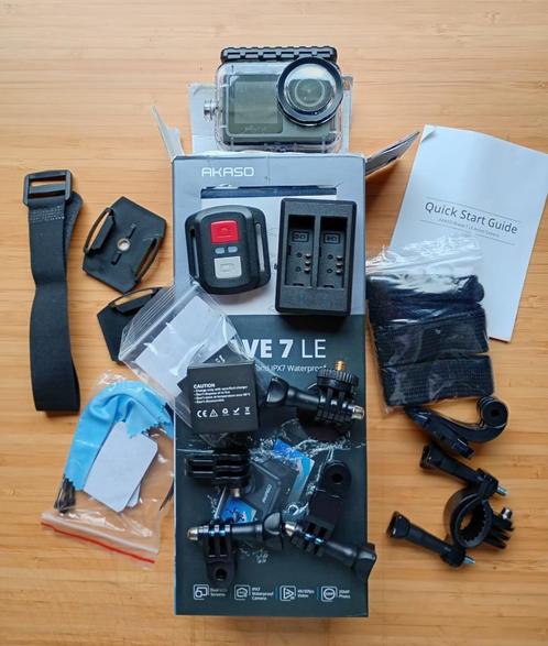 Caméra Action Brave 7 LE 4K Comme NEUVE, Audio, Tv en Foto, Actiecamera's, Zo goed als nieuw, Overige merken, Ophalen