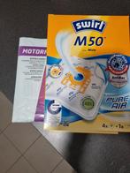 Swirl M 50 7 stofzuigerzakken en stuk motorfilter, Elektronische apparatuur, Ophalen of Verzenden, Nieuw, Stofzak