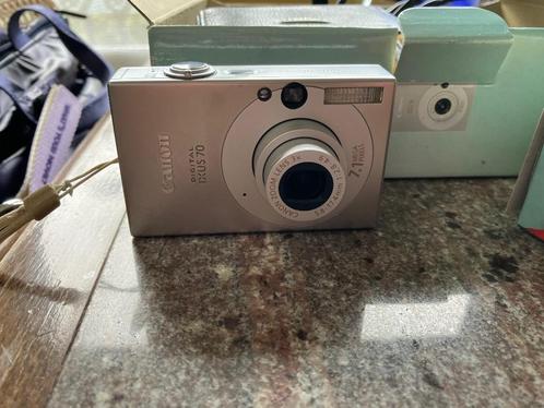 CANON CAMERA DIGITAL IXUS 70 VINTAGE ,WERKT PERFECT !, Audio, Tv en Foto, Fotocamera's Digitaal, Zo goed als nieuw, Compact, Canon