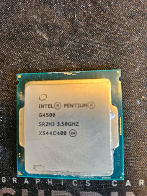 Intel pentium g4500 De 3.50ghz  lga 1151, Informatique & Logiciels, Processeurs, Comme neuf, Enlèvement ou Envoi