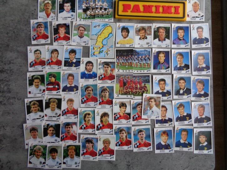 Autocollants de football PANINI EURO 92 ANNO EC 1992  59X, Hobby & Loisirs créatifs, Autocollants & Images, Envoi