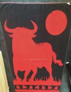 (Strand)handdoek TOROS/Stier 160cmx88cm, Ophalen of Verzenden, Rood, Handdoek