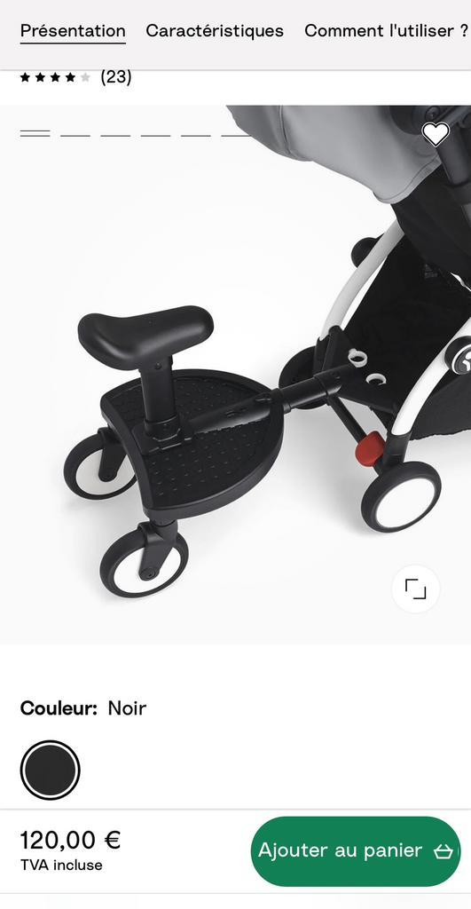 Yoyo board (planche à roulettes pour poussette yoyo), Kinderen en Baby's, Kinderwagens en Combinaties, Kinderwagen, Ophalen