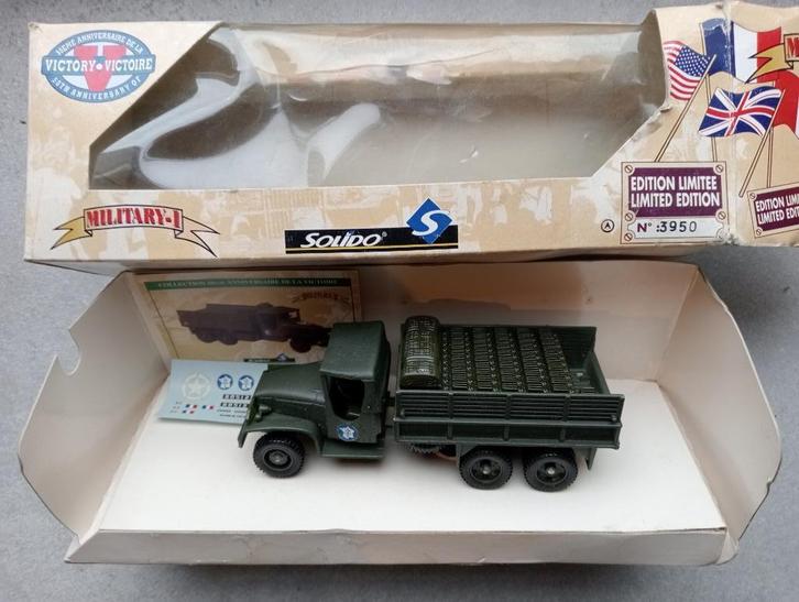 Military 1 - 6106 GMC militaire vrachtwagen, Hobby en Vrije tijd, Modelauto's | 1:50, Nieuw, Bus of Vrachtwagen, Overige merken
