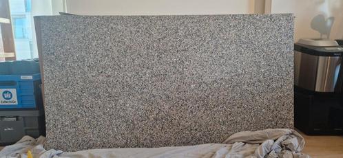 Graniet tafelblad - 150 x 80 cm op sokkel, Huis en Inrichting, Tafels | Salontafels, Zo goed als nieuw, Ophalen