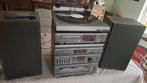 Sanyo stereo-installatie met platenspeler en boxen vintage, Audio, Tv en Foto, Ophalen, Gebruikt, Cd-speler, Overige merken