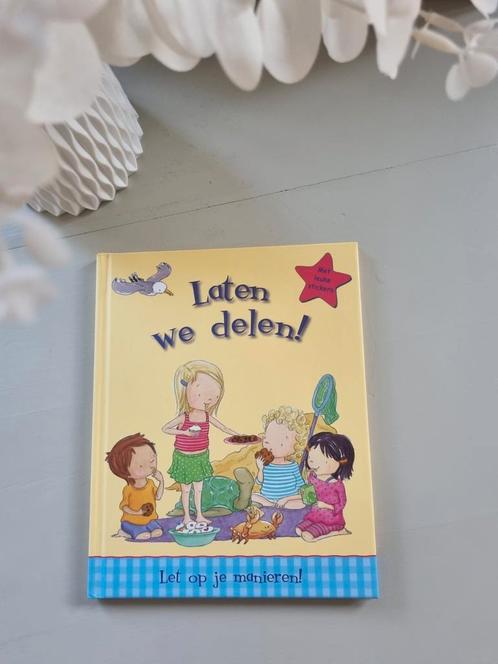 Nieuw boek: laten we delen!  Jillian Harker, Boeken, Kinderboeken | Kleuters, Nieuw, Non-fictie, 4 jaar, Jongen of Meisje, Voorleesboek