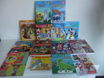 Disney leesboeken, kleurboeken, enz (10 euro voor alles) beschikbaar voor biedingen