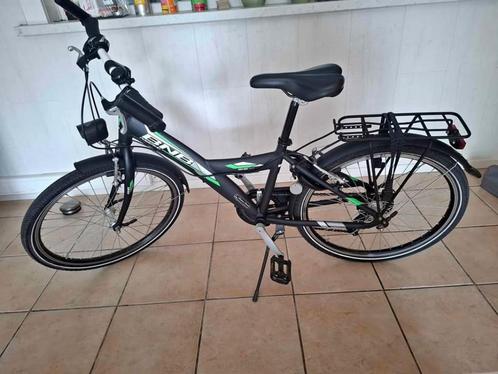 Fiets kind 24 inch - BNB Powerkid, Fietsen en Brommers, Fietsen | Jongens, Zo goed als nieuw, 24 inch, Handrem, Versnellingen