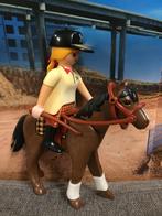 Playmobil paard rijdster, Ophalen of Verzenden, Zo goed als nieuw, Complete set