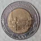 munt Italie 500 lire 1991, Verzenden