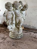 Beeldje fontein, Tuin en Terras, Ophalen, Gebruikt, Hardsteen, Fontein