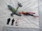 popjes piloot helicopter vliegtuig mannetjes speelgoed, Ophalen of Verzenden, Zo goed als nieuw