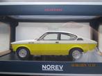 Opel Kadett C GTE Coupe gelb / weiß 1:18 Norev, Ophalen of Verzenden, Zo goed als nieuw, Auto, Norev