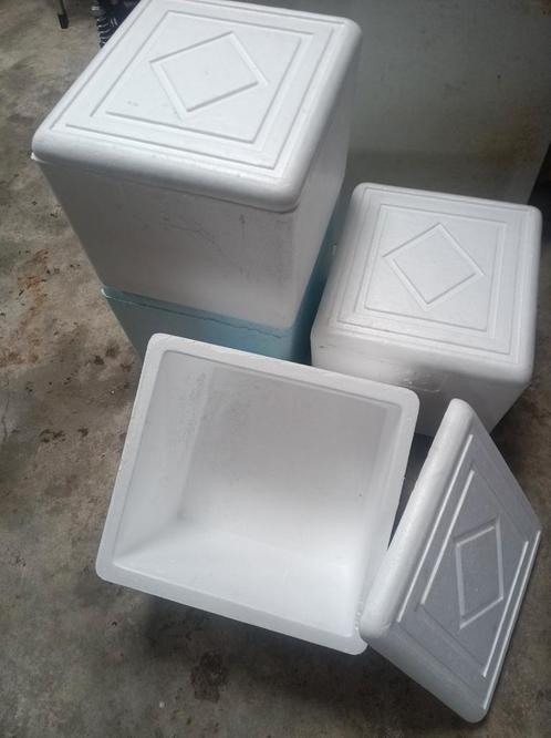 Tempex eps  transport dozen boxen voor vissen, reptielen enz, Animaux & Accessoires, Boîtes de transport, Comme neuf, Enlèvement ou Envoi