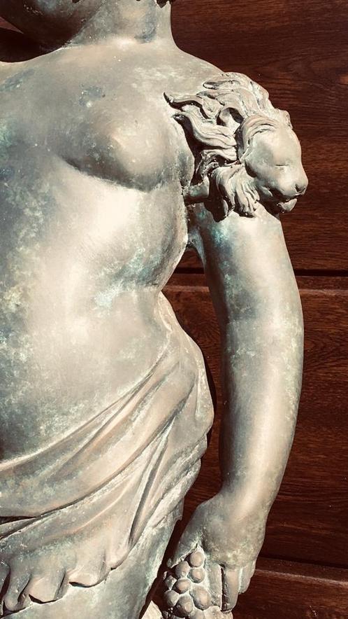 zeldzaam antiek Bronzen Putti tuinbeeld, Tuin en Terras, Tuinbeelden, Ophalen