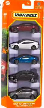Matchbox Tesla 5 stuks voor de 20e verjaardag, Ophalen, Nieuw