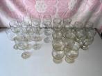 25 glazen voor wijn e.d., Verzamelen, Glas en Drinkglazen, Gebruikt, Ophalen