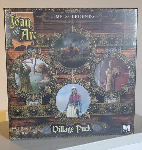 Time of Legends: Joan of Arc - Village Pack Expansion Board, Hobby en Vrije tijd, Gezelschapsspellen | Bordspellen, Nieuw, Een of twee spelers