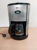 Domo Koffiezetapparaat 1,8 L met timer, in zeer goede staat, Comme neuf, Café moulu, 10 tasses ou plus, Enlèvement