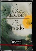 CENT MELODIES CENT SUCCES K7 AUDIO NEUVES SOUS BLISTER, Cd's en Dvd's, Cassettebandjes, 2 t/m 25 bandjes, Met bewaardoos, rek of koffer