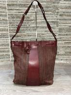 Delvaux schoudertas, Ophalen of Verzenden, Zo goed als nieuw, Rood, Schoudertasje