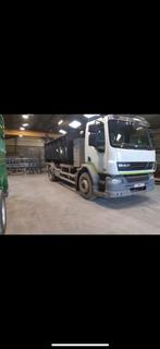 Camion DAF LF 55.220, Auto's, Automaat, Achterwielaandrijving, Wit, 220 kW