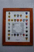 heraldische wapenschilden, Ophalen