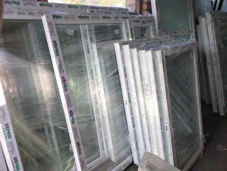 Ramen, Doe-het-zelf en Bouw, Raamkozijnen en Schuifdeuren, Nieuw, Kunststof, Ophalen